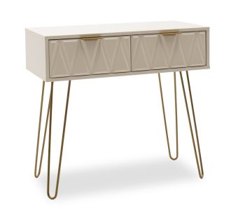 Κονσόλα Isla pakoworld χρώμα λευκό painting-χρυσό 80x39x74εκ |  Συρταριέρες -Κονσόλες στο espiti