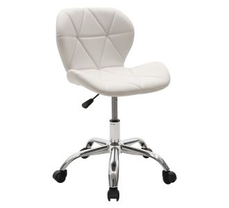 Καρέκλα γραφείου εργασίας Frea II pakoworld PU λευκό |  Καρέκλες γραφείου στο espiti