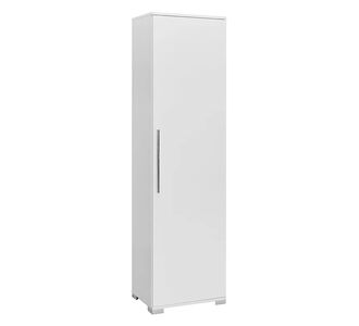 Ντουλάπι-στήλη Diamond1 pakoworld λευκό gloss 50x35x187εκ |  Ντουλάπια στο espiti