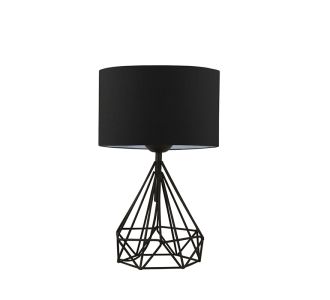 Επιτραπέζιο φωτιστικό PWL-1079 pakoworld Ε27 μαύρο Φ24x41εκ |  Επιτραπέζια στο espiti