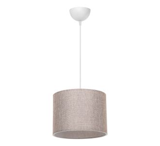 Φωτιστικό οροφής μονόφωτο PWL-1115 pakoworld Ε27 μπεζ-λευκό Φ22x16,5εκ |  Οροφής στο espiti