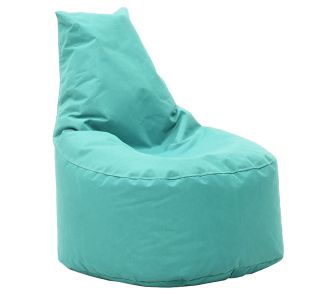 Πουφ πολυθρόνα Norm PRO pakoworld υφασμάτινο αδιάβροχο πετρόλ |  Πουφ στο espiti