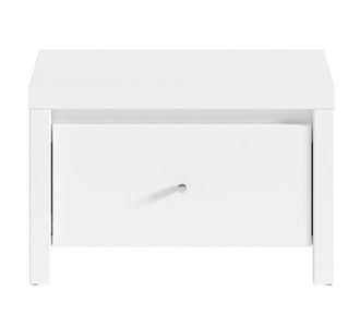 Κομοδίνο Fansi pakoworld λευκό 51x40.5x33.5εκ |  Κομοδίνα στο espiti