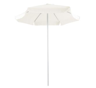 Ομπρέλα επαγγελματική Mongo pakoworld μονοκόμματος ιστός μέταλλο Φ2m εκρού |  Ομπρέλες κήπου στο espiti