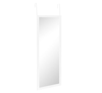 Καθρέπτης πόρτας PWD-0111 pakoworld polyresin-λευκό 34x1.7x94εκ |  Καθρέπτες στο espiti