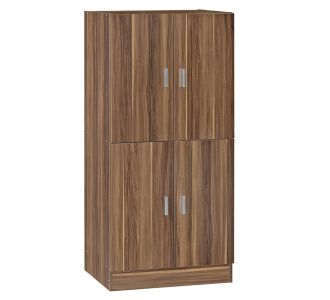 Παπουτσοθήκη-ντουλάπι Felicity pakoworld χρώμα καρυδί 60x32x127εκ |  Παπουτσοθήκες στο espiti