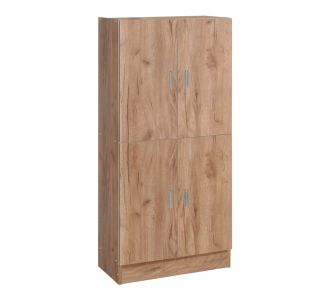 Παπουτσοθήκη-ντουλάπι Felicity pakoworld χρώμα φυσικό mo 60x32x127εκ |  Παπουτσοθήκες στο espiti