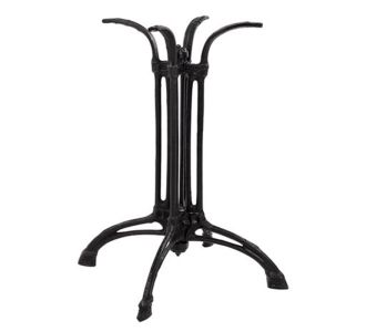 Βάση τραπεζιού Jewel pakoworld μαντέμι τετράνυχη μαύρη 72εκ |  Τραπέζια κήπου στο espiti