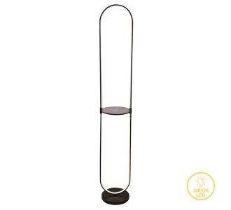 Φωτιστικό δαπέδου Reflect pakoworld LED μαύρο Φ26x165εκ |  Επιπλα στο espiti