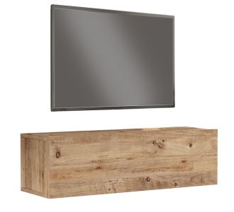 Έπιπλο τηλεόρασης επιτοίχιο Serit pakoworld sonoma 100x31.6x29.6εκ |  Έπιπλα τηλεόρασης στο espiti