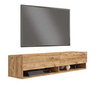 Έπιπλο τηλεόρασης επιτοίχιο Roscoe pakoworld sonoma 140x31.6x29.6εκ |  Έπιπλα τηλεόρασης στο espiti