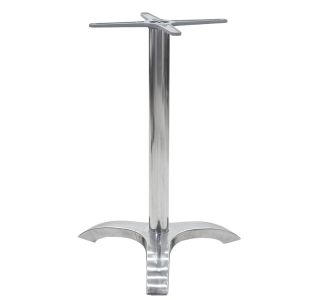 Βάση τραπεζιού bar μεσαίου ύψους Greet pakoworld αλουμινίου τρίνυχη 59x59x72εκ |  Τραπέζια κήπου στο espiti