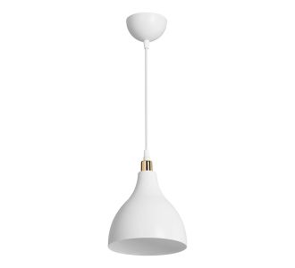 Φωτιστικό οροφής μονόφωτο Lofty pakoworld Ε27 λευκό Φ18x22εκ |  Οροφής στο espiti
