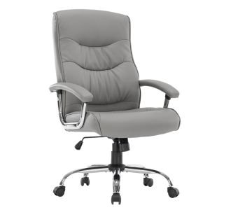 Καρέκλα γραφείου διευθυντή Primrose pakoworld pu γκρι |  Καρέκλες γραφείου στο espiti