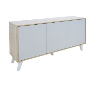 Μπουφές Billie pakoworld sonoma-γκρι 149x40x77εκ |  Μπουφέδες στο espiti