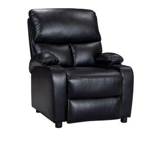 Πολυθρόνα relax με ποτηροθήκη Gartia pakoworld μαύρο pu 79x94x102εκ |  Πολυθρόνες σαλονιού στο espiti