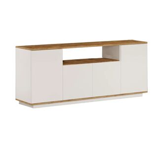 Μπουφές Placefol pakoworld μελαμίνης λευκό-φυσικό 180x44.5x75εκ |  Μπουφέδες στο espiti