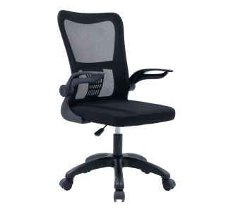 Καρέκλα γραφείου εργασίας Annalise pakoworld mesh μαύρο |  Καρέκλες γραφείου στο espiti