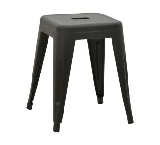 Σκαμπό Utopia pakoworld μέταλλο μαύρο ματ 30x30x45εκ |  Σκαμπώ στο espiti