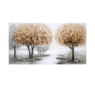 Πίνακας σε καμβά Forest I Inart 120x3x60εκ |  Πίνακες στο espiti