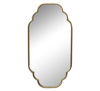 Καθρέπτης Farous Inart χρυσό μέταλλο 61x3x122εκ |  Καθρέπτες στο espiti