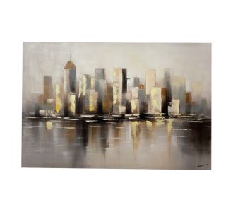 Πίνακας σε καμβά Scenery Inart 120x3x80εκ |  Πίνακες στο espiti