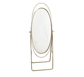 Καθρέπτης Erikson Inart χρυσό μέταλλο 66x39x171εκ |  Καθρέπτες στο espiti