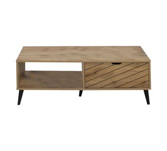 Τραπέζι σαλονιού Thelma pakoworld sonoma μελαμίνης 120x60x41.6εκ |  Τραπεζάκια σαλονιού στο espiti
