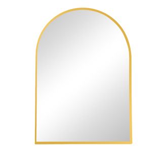 Καθρέπτης Mirrory Inart χρυσό αλουμίνιο 50x2.5x80εκ |  Καθρέπτες Μπάνιου στο espiti