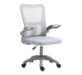 Καρέκλα γραφείου εργασίας Annalise pakoworld mesh γκρι 57x53x100εκ |  Καρέκλες γραφείου στο espiti