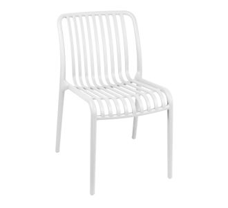 Καρέκλα Zoi pakoworld pp σε λευκή απόχρωση 42x58x79εκ |  Καναπέδες - Καρέκλες  στο espiti