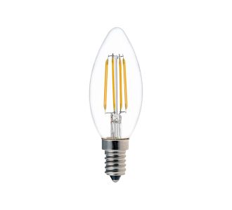Λαμπτήρας LED C35 Bulb pakoworld 4W 3000K E14 clear |  Φωτισμος στο espiti