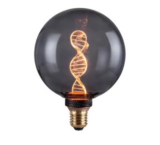 Λαμπτήρας LED RN-DNA G125 Bulb pakoworld 3.5W E27 220-240V smoke γκρι |  Φωτιστικά  στο espiti