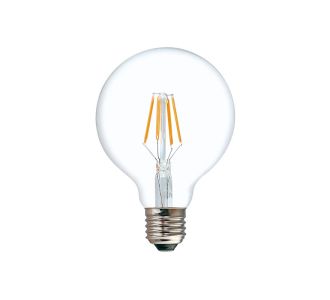 Λαμπτήρας LED G80 Bulb pakoworld 4W E27 3000K 200-220V clear |  Φωτισμος στο espiti