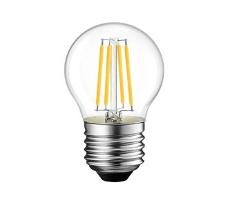 Λαμπτήρας LED G45 Bulb pakoworld 6W 2700K E27 clear |  Φωτιστικά  στο espiti