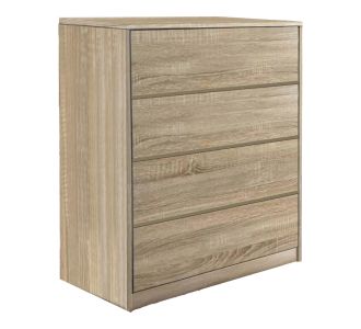 Συρταριέρα Kuanger pakoworld mdf σε φυσική απόχρωση 80x40x80εκ |  Συρταριέρες -Κονσόλες στο espiti