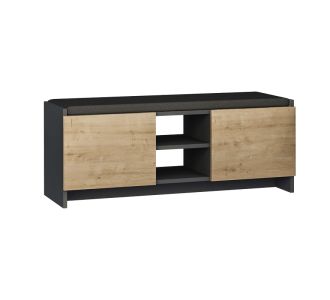 Έπιπλο εισόδου σκαμπό-παπουτσοθήκη Zulla pakoworld μελαμίνη σε ανθρακί-oak απόχρωση 110x37x43εκ |  Παπουτσοθήκες στο espiti