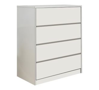 Συρταριέρα Kuanger pakoworld mdf σε λευκή απόχρωση 80x40x80εκ |  Συρταριέρες -Κονσόλες στο espiti