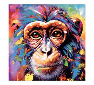 Πίνακας σε καμβά Bano Inart 80x3x80εκ |  Πίνακες στο espiti