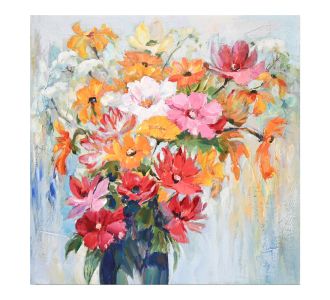 Πίνακας σε καμβά Spino I Inart 80x3x80εκ |  Πίνακες στο espiti