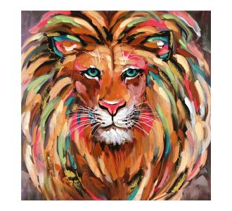 Πίνακας σε καμβά Martin Inart 80x3x80εκ |  Πίνακες στο espiti