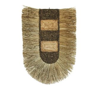 Διακοσμητικό τοίχου Baffen I Inart seagrass σε φυσικό χρώμα 60x85x10εκ |  Διακοσμητκά στο espiti