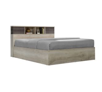 Κρεβάτι OLYMPUS pakoworld σε χρώμα castilo oak 140x200εκ |  Κρεβάτια στο espiti