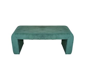 Σκαμπό Gagga Inart βελούδο σε πράσινη απόχρωση 110x40x45εκ |  Σκαμπώ στο espiti