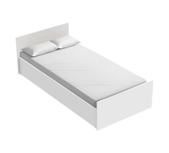 Κρεβάτι Toscana pakoworld σε λευκή απόχρωση 90x200εκ |  Κρεβάτια στο espiti