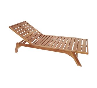 Ξαπλώστρα Melop pakoworld teak ξύλο σε φυσική απόχρωση 200x70x35εκ |  Ξαπλώστρες - Καρέκλες Παραλίας στο espiti