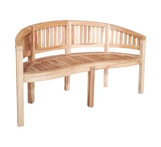 Καναπές τριθέσιος Coren pakoworld φυσικό teak ξύλο 150x61x87εκ |  Καναπέδες - Καρέκλες  στο espiti
