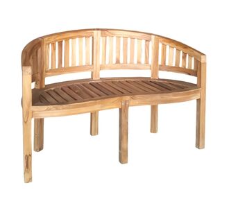 Καναπές διθέσιος Coren pakoworld φυσικό teak ξύλο 130x61x87εκ |  Καναπέδες - Καρέκλες  στο espiti