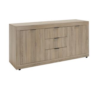 Μπουφές Doha pakoworld σε sonoma απόχρωση 180x45x80.5εκ |  Μπουφέδες στο espiti