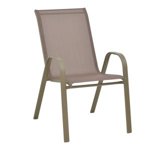 Πολυθρόνα Calan pakoworld μέταλλο σε σαμπανιζέ απόχρωση 55x75x90 εκ |  Πολυθρόνες κήπου στο espiti